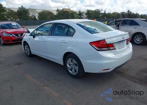 2014 Honda Civic Lx z USA, uszkodzony, nr VIN 19XFB2F5XEE218092